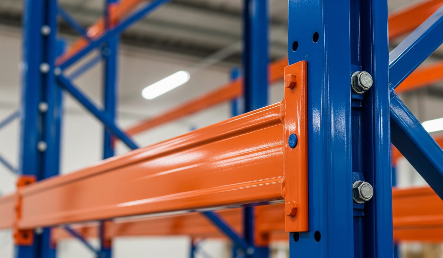 Heavy-Duty Steel Shelving Rack