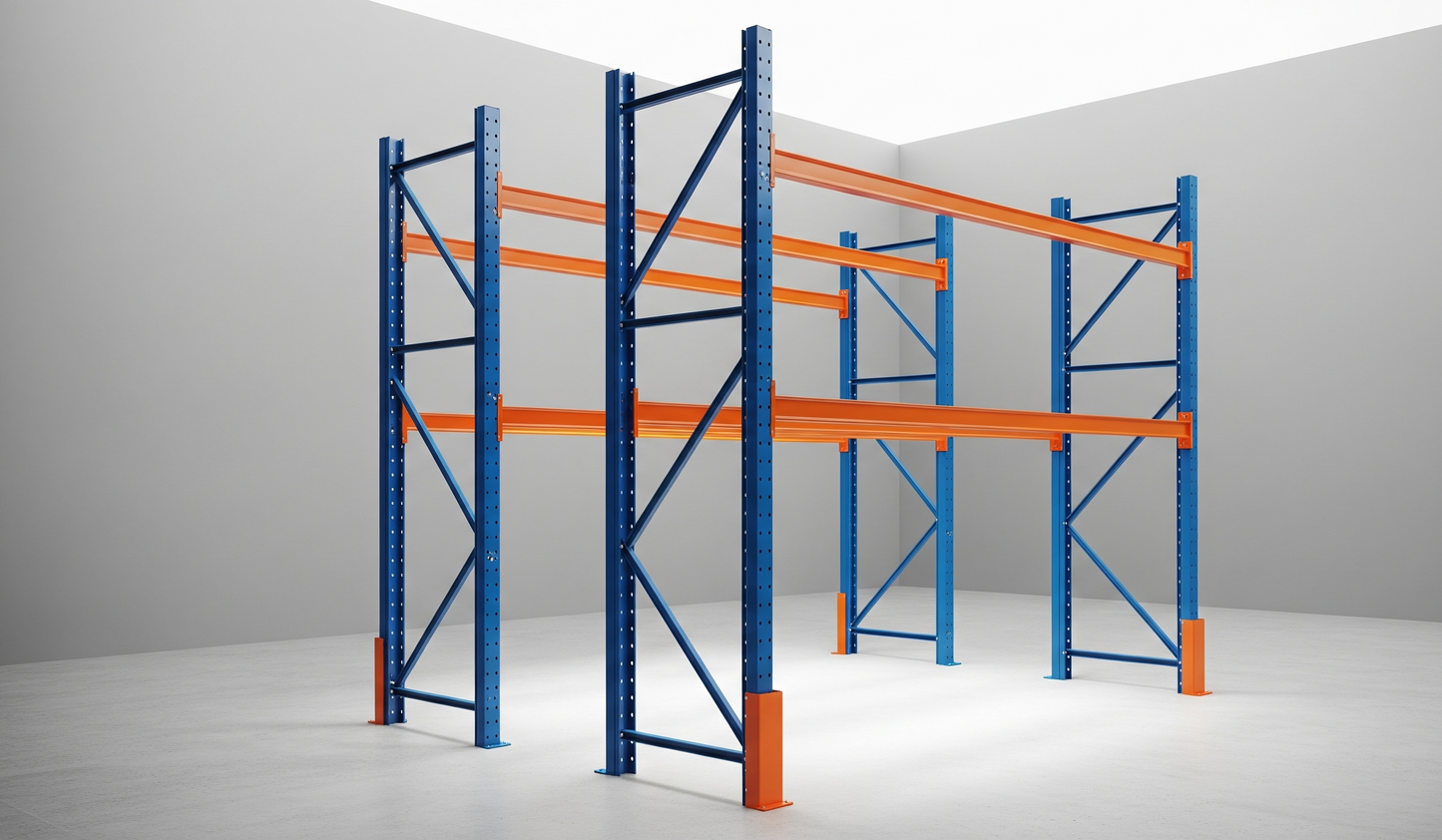 Heavy-Duty Steel Shelving Rack