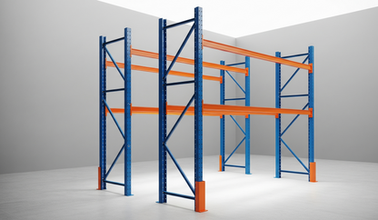 Heavy-Duty Steel Shelving Rack