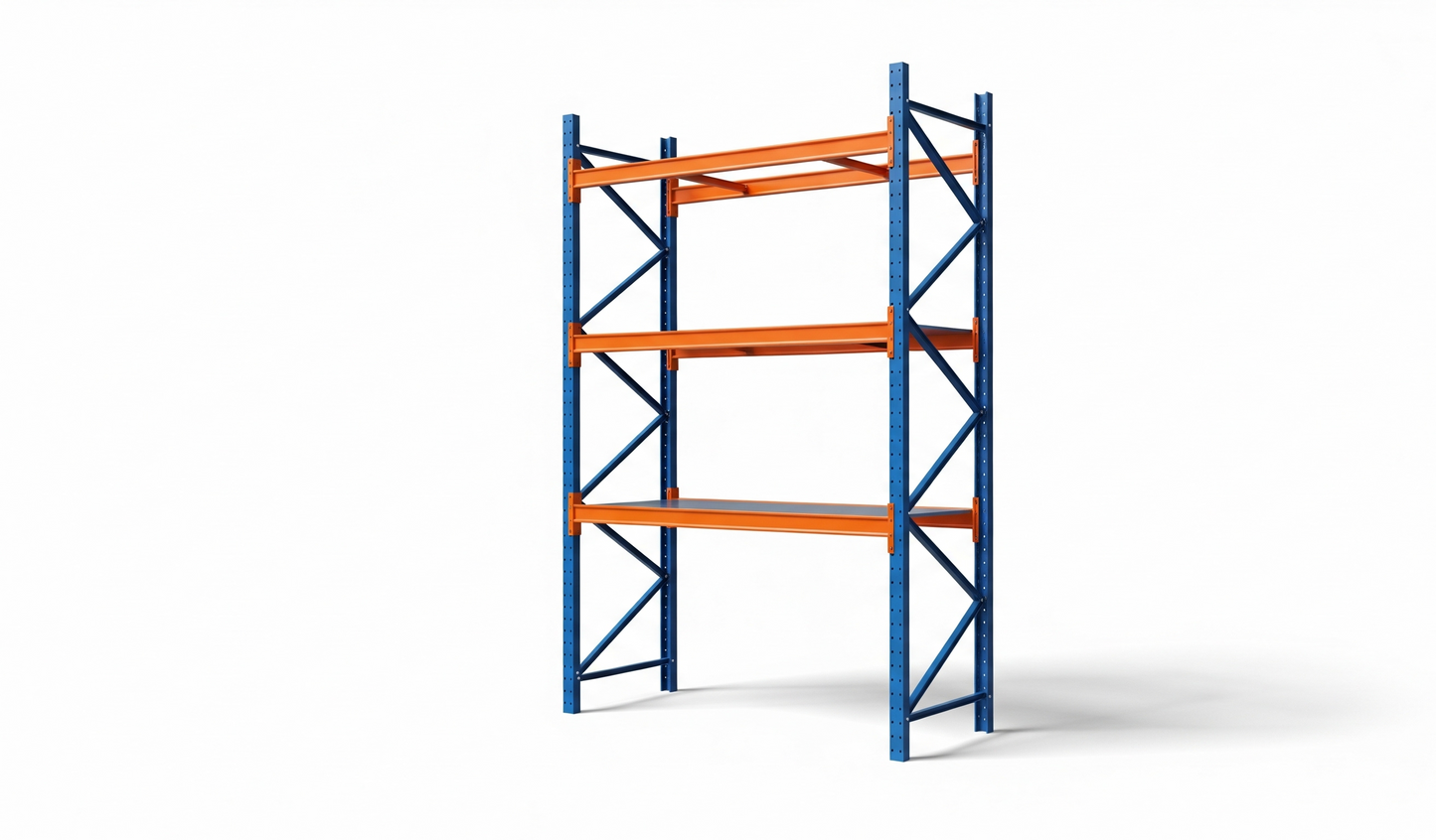 Heavy-Duty Steel Shelving Rack
