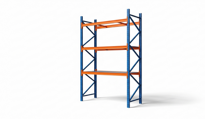 Heavy-Duty Steel Shelving Rack